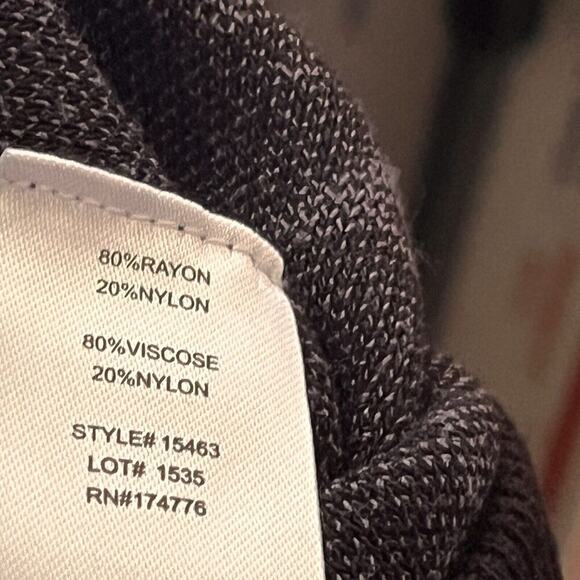 Antthony Original  NY Short/ Mini Skirt SZ 2X Black White Knit Stretch Pull-on - Picture 3 of 6